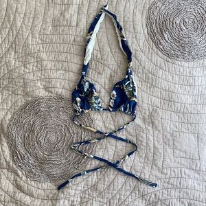 Medium Floral Bikini Top